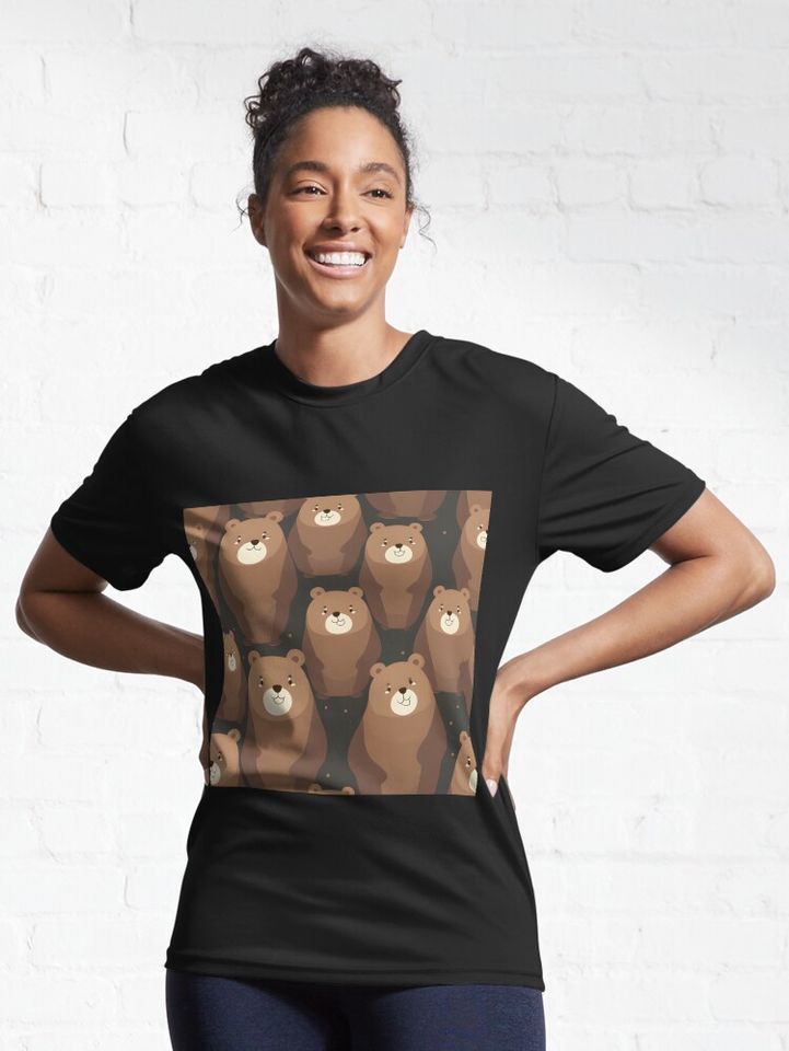 Cartoon style Bear T-Shirt