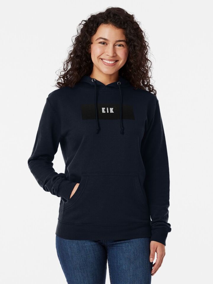 EVERYONE I KNOW Square Logo Lightweight Hoodie
