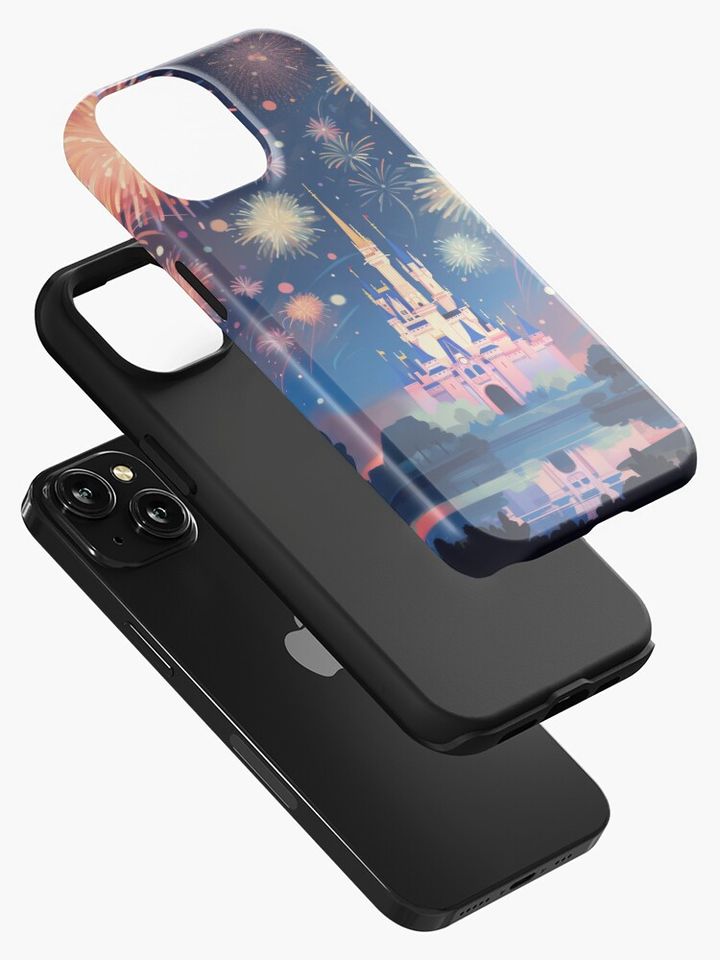 Disney Castle Fireworks iPhone Case