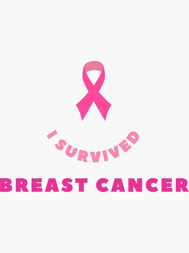 Breast Cancer Survivor | Pink Ribbon Sticker