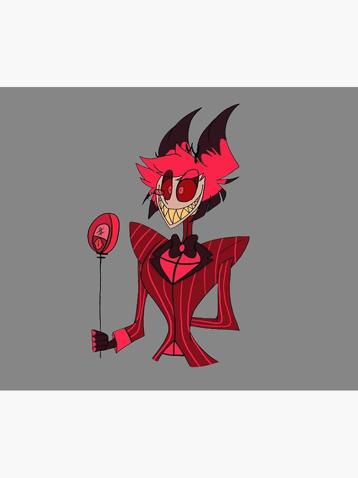 Alastor Hazbin Hotel Mouse Pad, Hazbin Hotel Decor