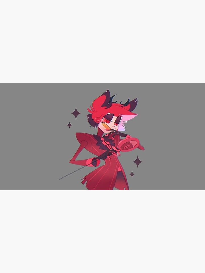 Alastor Hazbin Hotel Desk Mat, Hazbin Hotel Decor