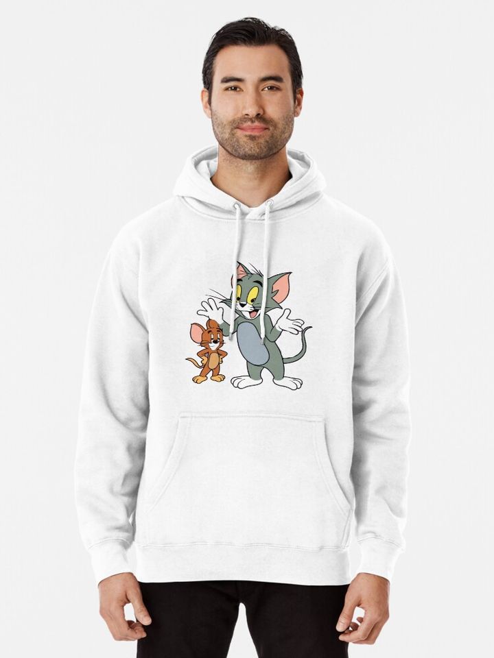 Tom and Jerry Unisex Pullover Hoodie