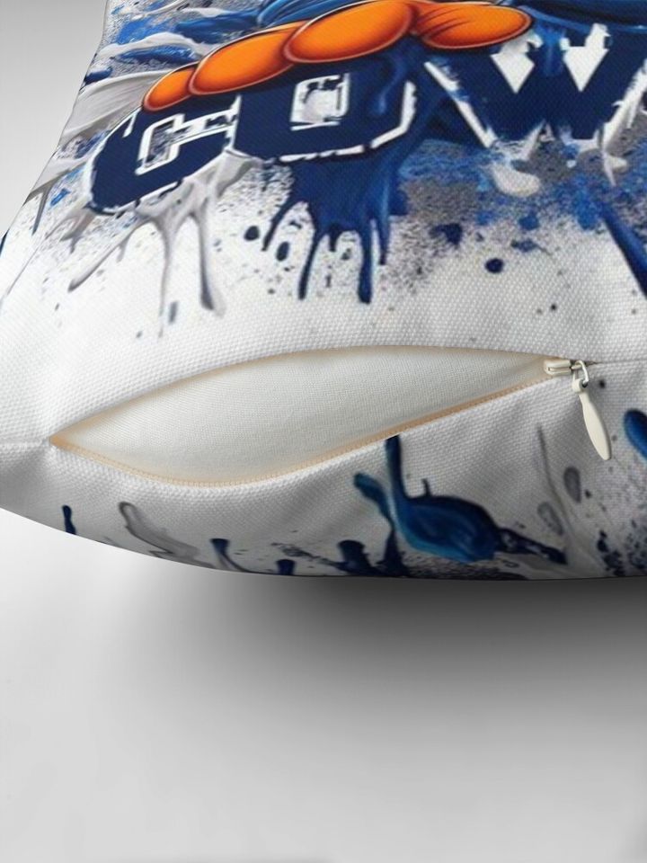 Dallas Cowboys Tiger Cartoon Shape Pillow