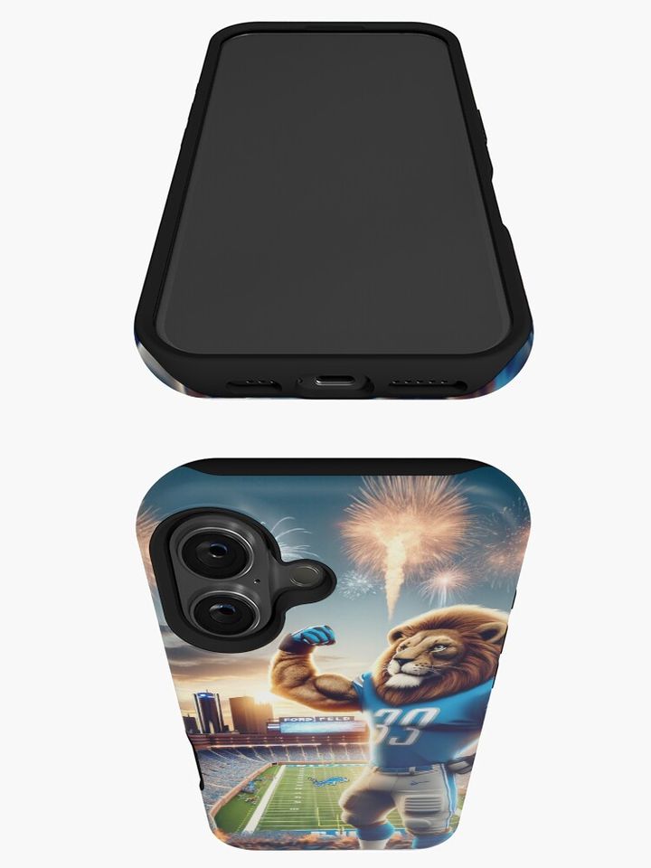 Detroit Lions fan art Phone Case iPhone Case