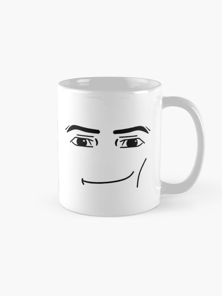 Roblox Man Face Coffee Mug