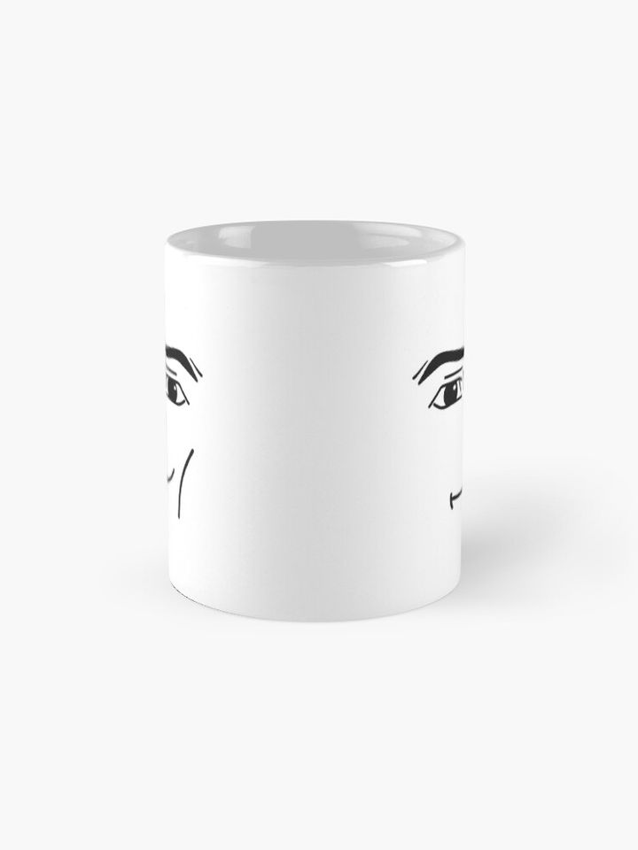 Roblox Man Face Coffee Mug