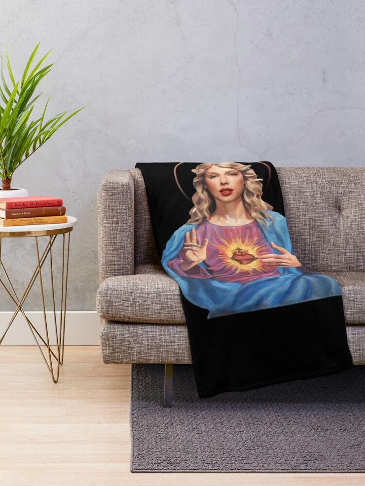 Taylor Jesu oil painting Throw Blanket