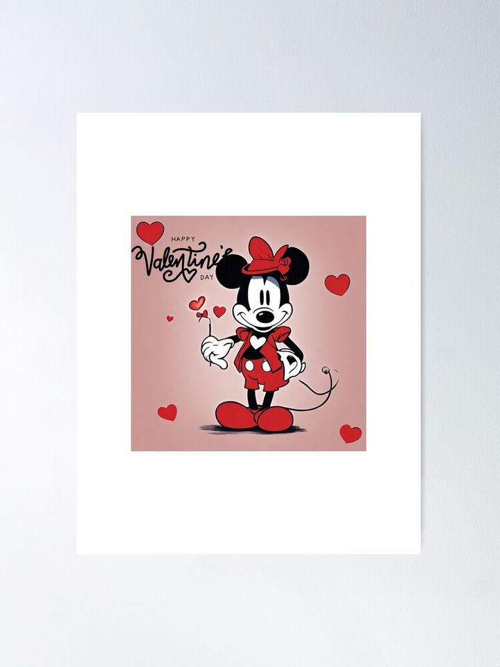 Mickey Mouse Poster, Disney Mickey Poster