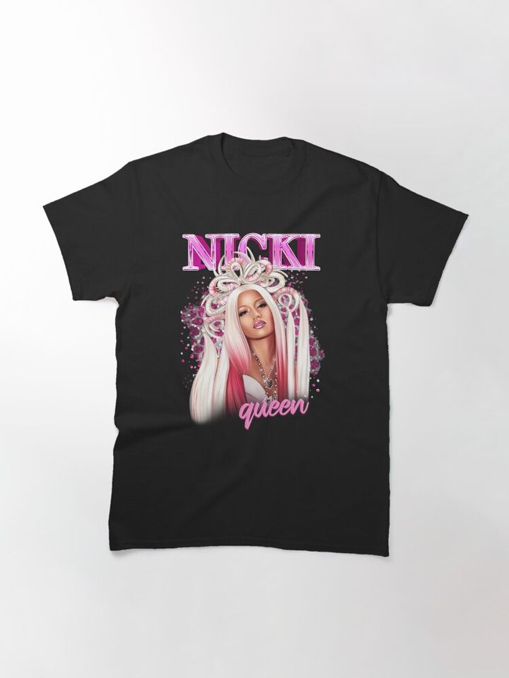 Nicki Minaj Queen of Rap Classic T-Shirt