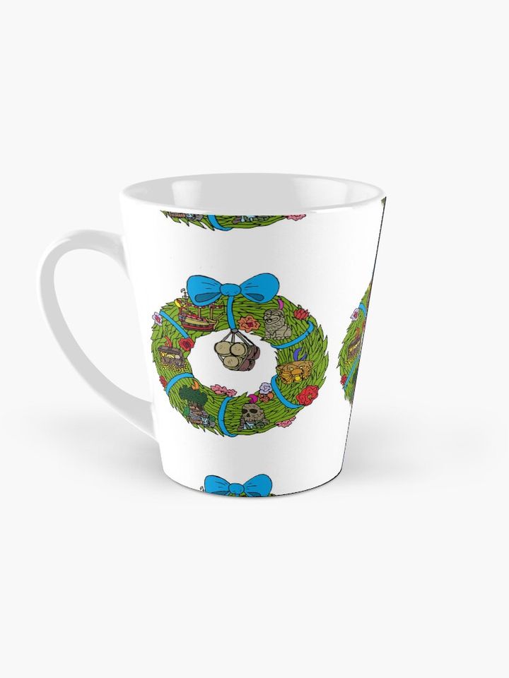 Disneyland Paris - Adventureland Wreath Coffee Mug