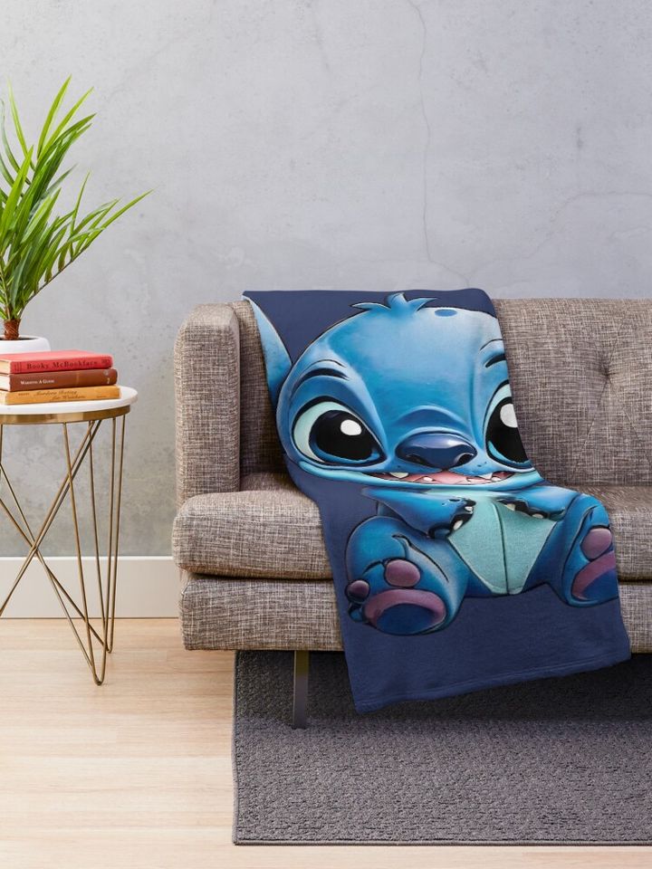 Lilo and Stich Throw Blanket