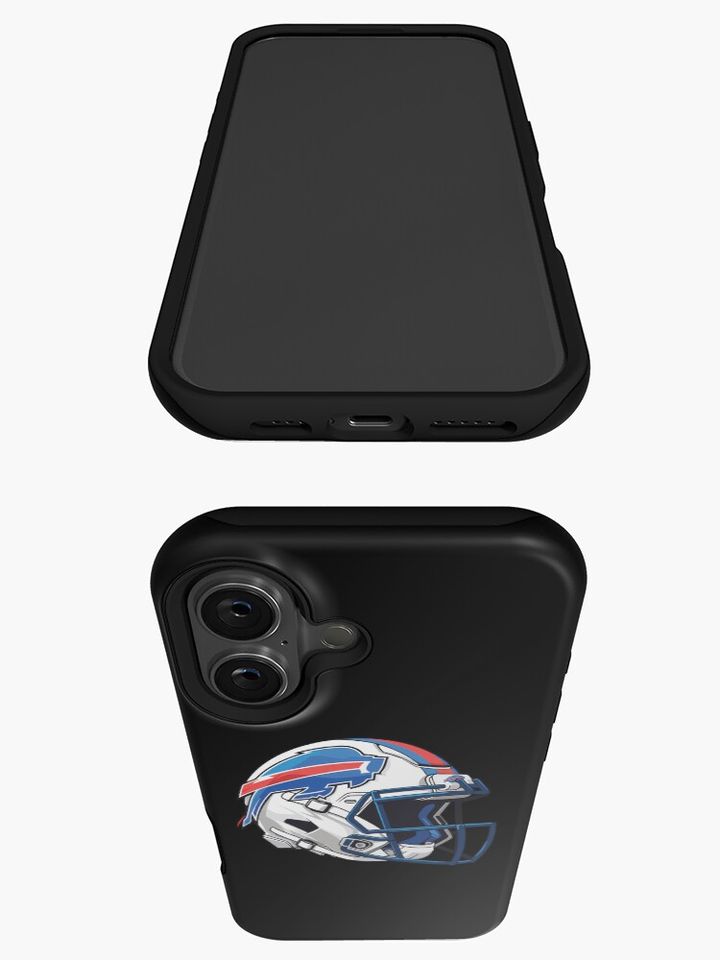 Buffalo Bills Helmet Art iPhone Case, Gift For Fan