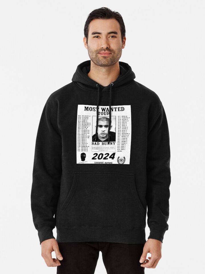 MOST WANTED TOUR 2024 Pullover Hoodie
