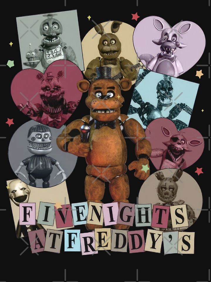 FNAF Five Nights at Freddy's Eras Tour Hoodie