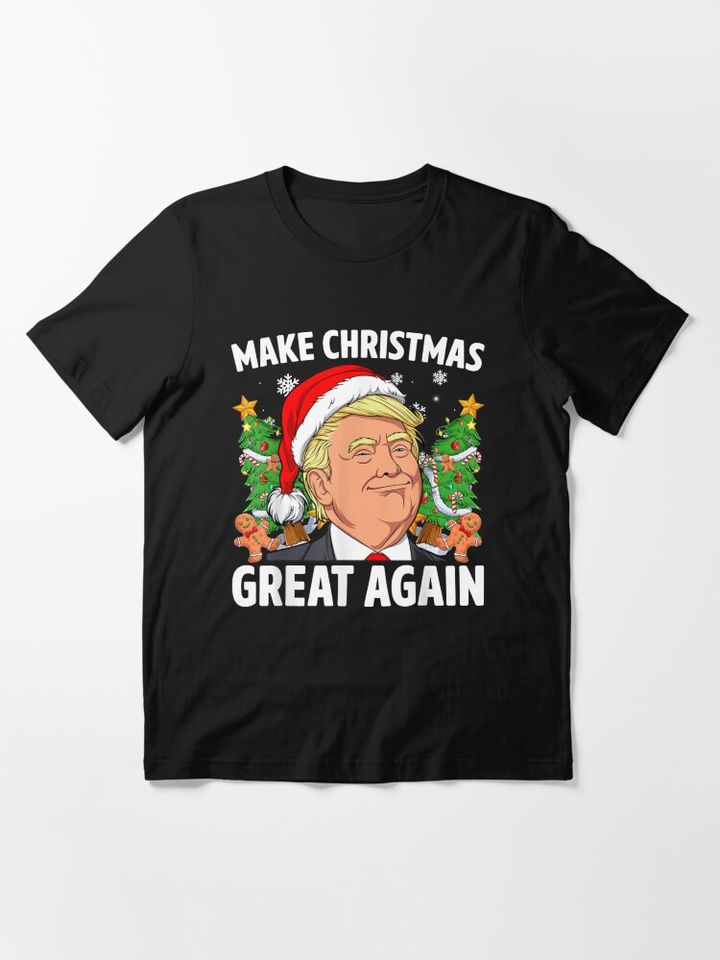 Trump Make Christmas Great Again Ugly Christmas Sweaters Essential T-Shirt