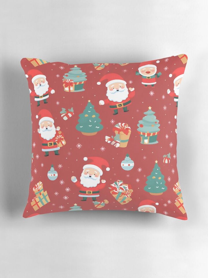 Chrismas seamless pattern Pillow