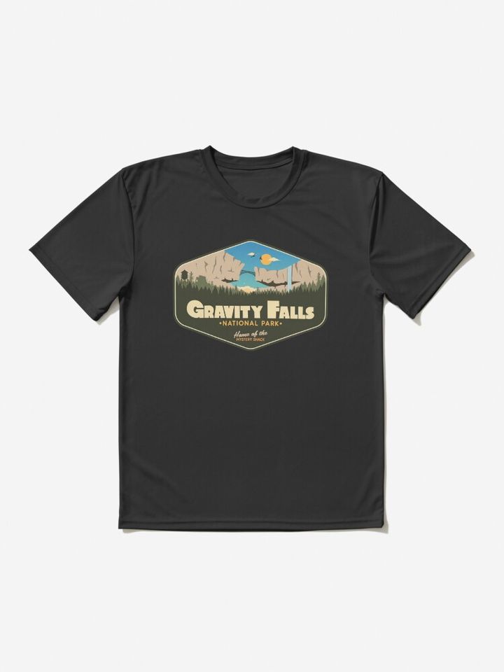 Gravity Falls National Park - Home of the Mystery Shack!  Active T-Shirt