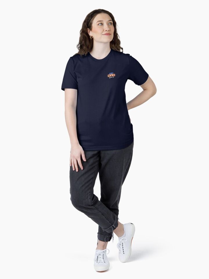 Cat Dad 24/7 - Upper RIght Corner Design Essential T-Shirt