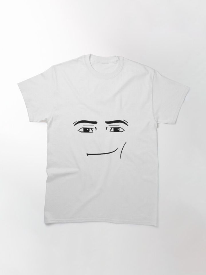 roblox boy face Classic T-Shirt, Gift for Fan