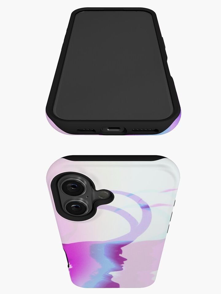 LOKI HORNS IN BIFROST iPhone Case