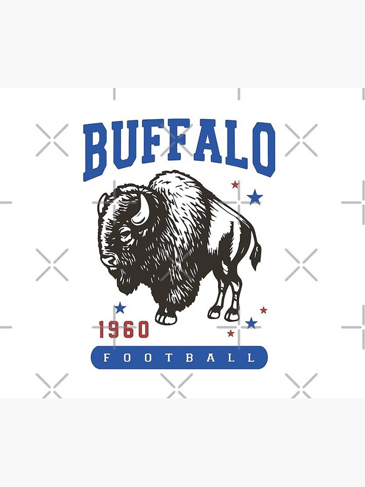 Buffalo Bills Football Est 1960 Throw Blanket