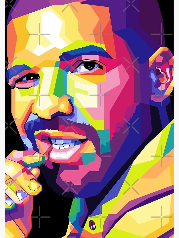 Drake Rapper pop art Canvas, Musician Canvas