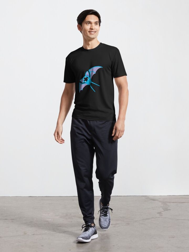 Bat Minimalist Active T-Shirt