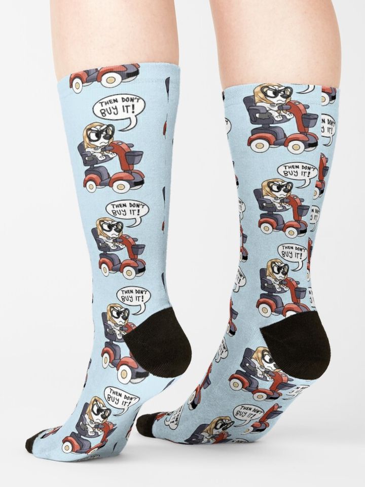 Then don't buy it! BlueyDad Socks