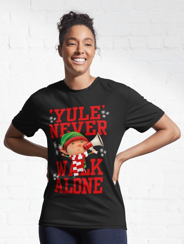 Liverpool christmas elf design  Active T-Shirt