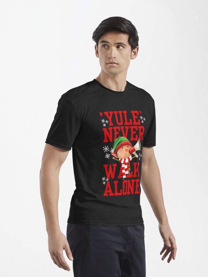 Liverpool christmas elf design  Active T-Shirt