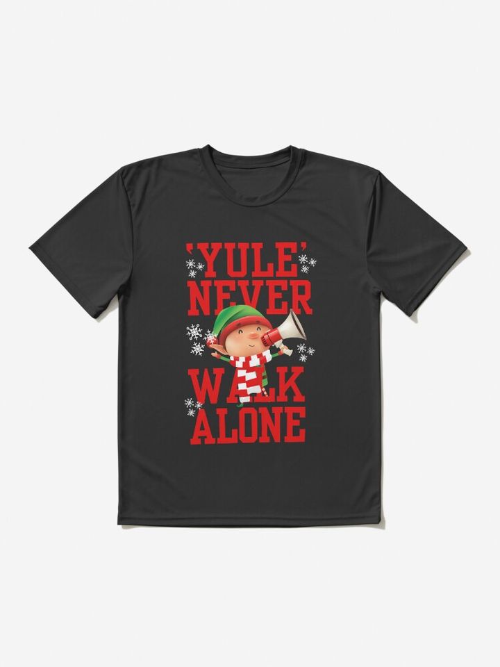 Liverpool christmas elf design  Active T-Shirt