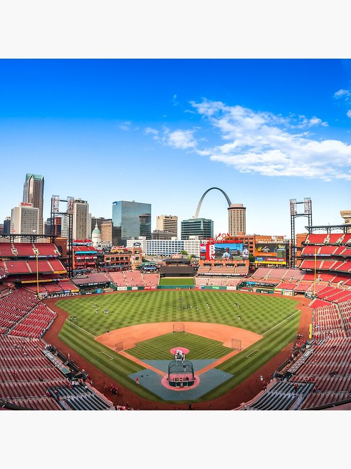 Busch Stadium Pillow