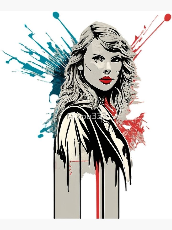 Taylor painted Canvas - Taylor merch