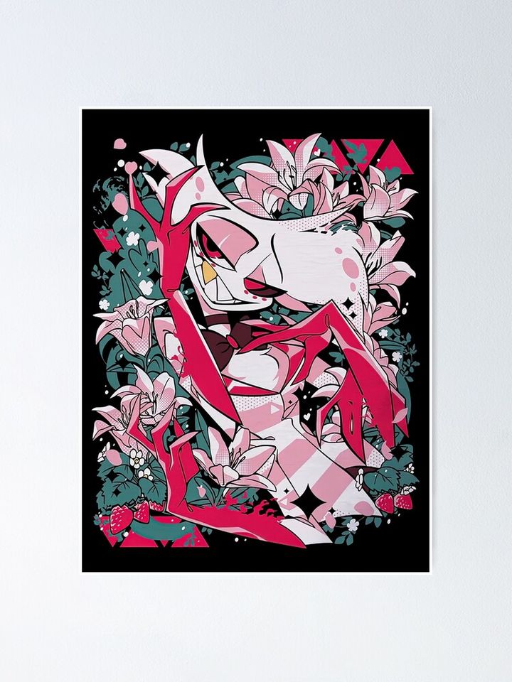 Hazbin Hotel Angel Dust Spring Poster Artwork for Room Decoration