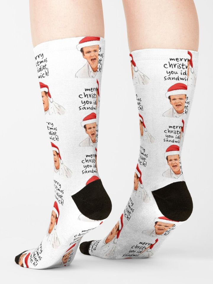 Gordon Ramsay idiot sandwich Socks