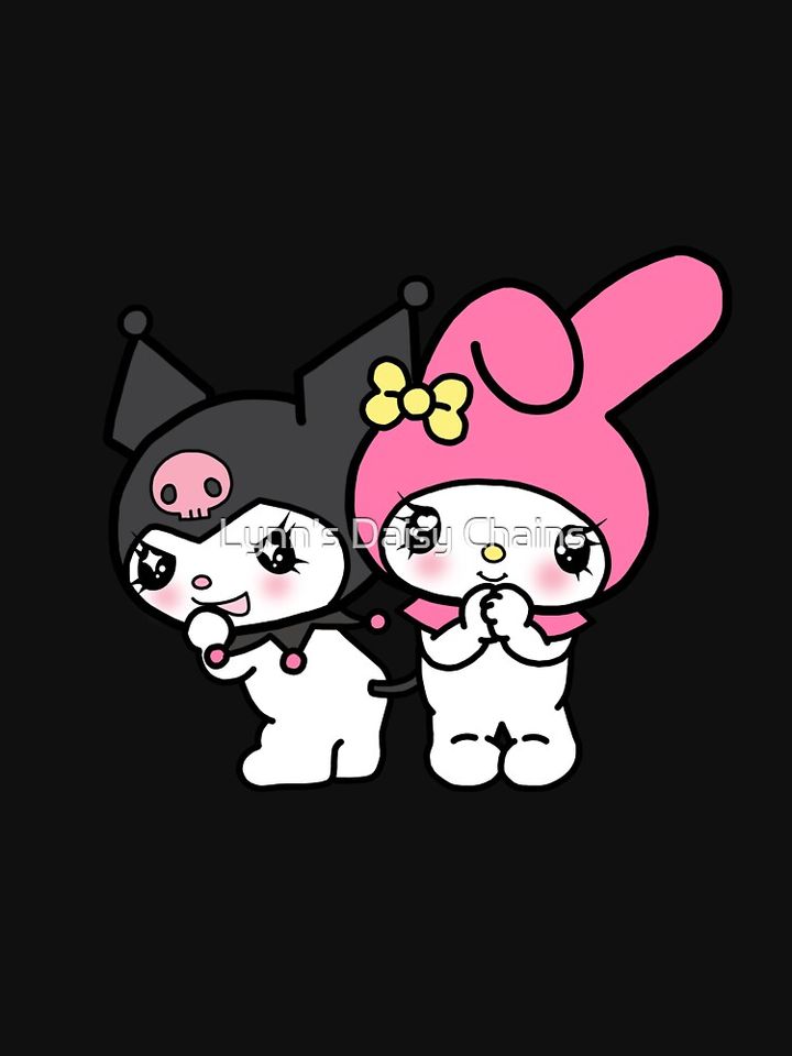 Kuromi & My Melody Racerback Tank Top
