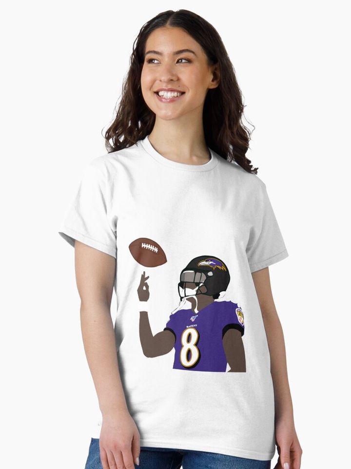 Baltimore ravens Lamar Jackson Classic T-Shirt