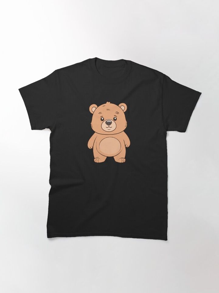 Sad Cute Bear Classic T-Shirt