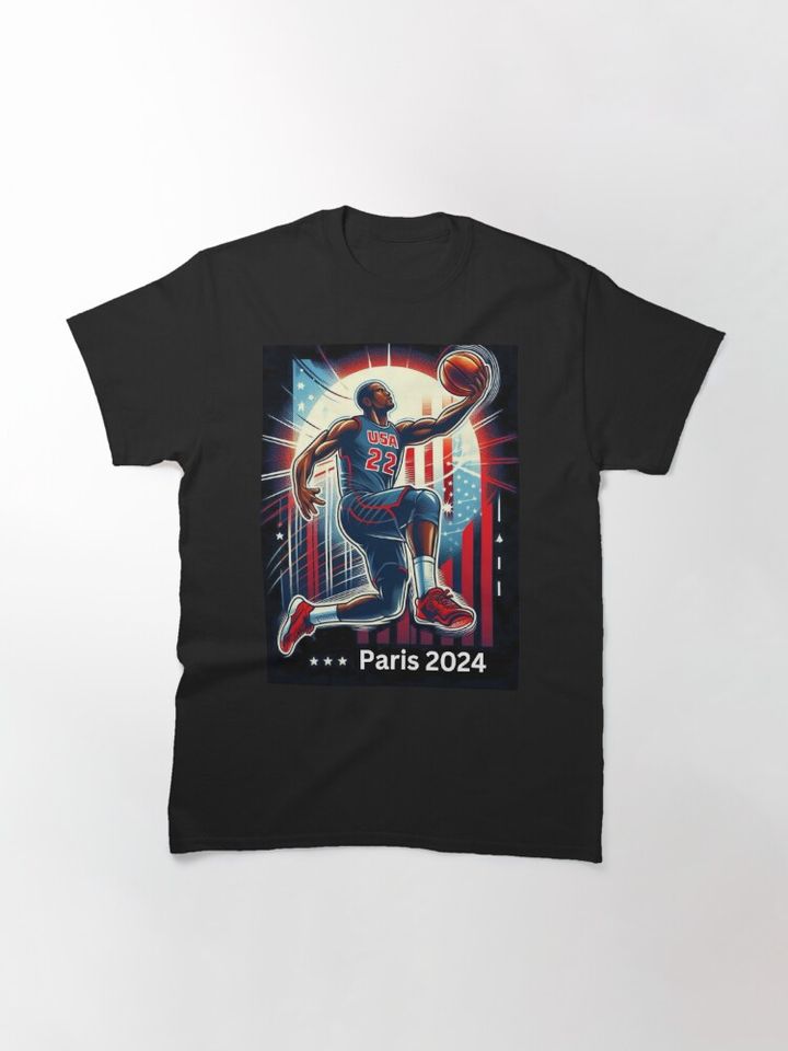 Paris 2024 Basketball  Classic T-Shirt