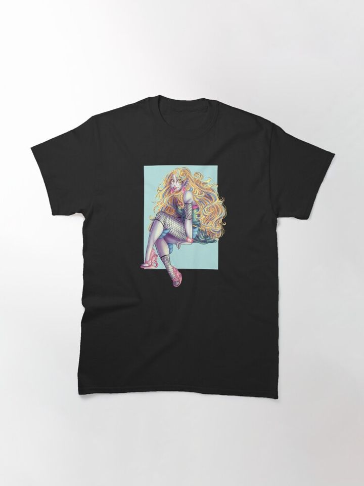 Lagoona Blue Classic T-Shirt – Fun Cartoon Inspired Casual Graphic Tee