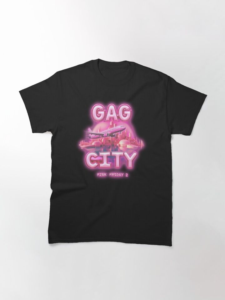 Nicki Minaj Pink Friday 2 World Tour Gag City Classic T-Shirt