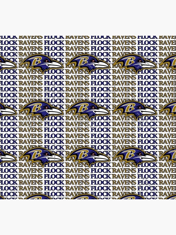 Baltimore Ravens head ravens Flock Socks, Gift For Fan