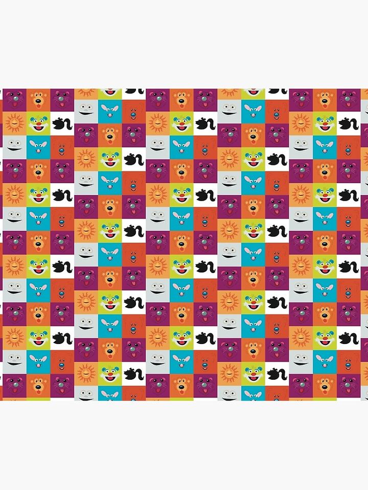 Bear in the big blue house Throw Blanket