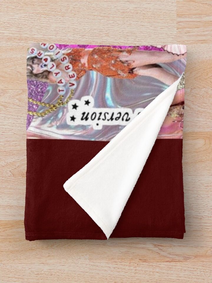 Beautiful Singer Eras Tour Throw Blanket