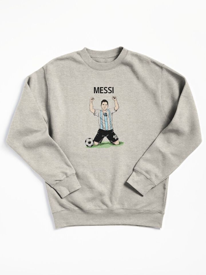 Messi is the goat Pullover Sweatshirt