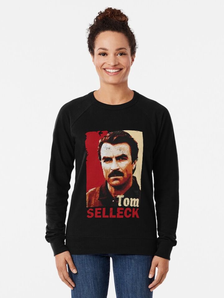Tom Selleck avatar Lightweight Sweatshirt