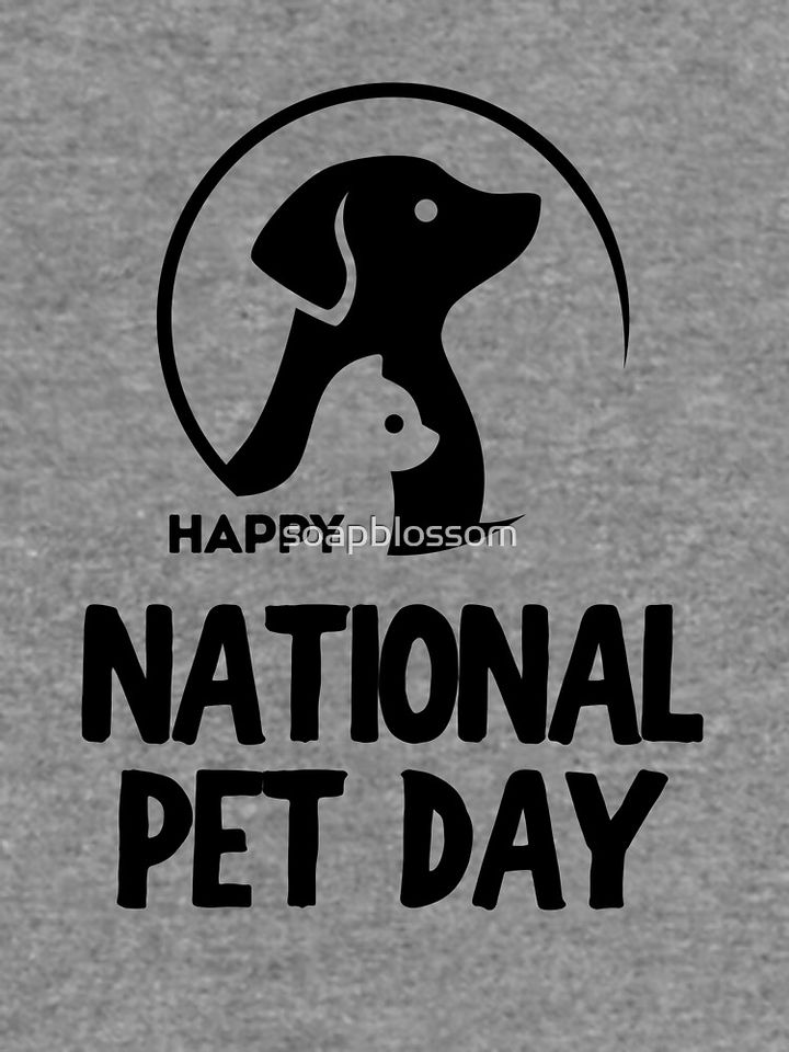 National Pet Day  Lightweight Sweatshirt