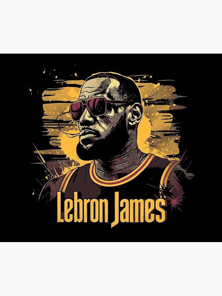 LeBron James Throw Blanket, Gift for Fan