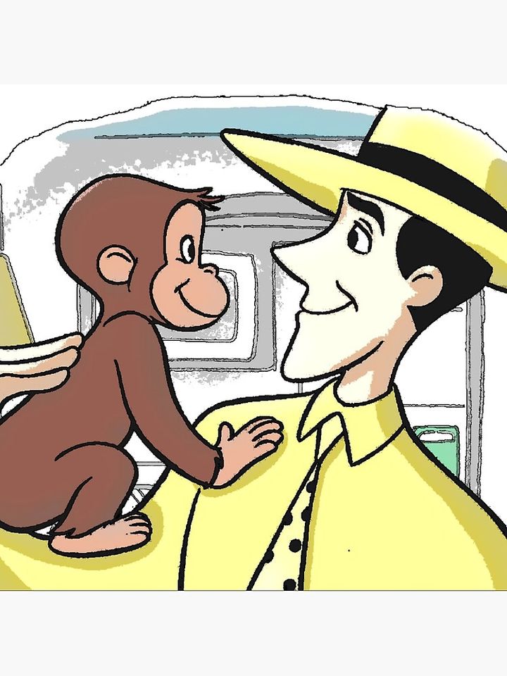 Curious George & MWTYH Pillow